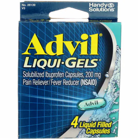 ADVIL LG W/CADDIE 4CT