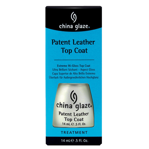 CHINA GLAZE PAT LEATHR TOPCOAT