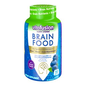 VITAFUS BRAIN FOOD GUMMIES 50CT