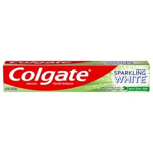 Colgate Sparkling White Whitening Toothpaste, Mint Zing, 2.5 Oz - 3 Pack