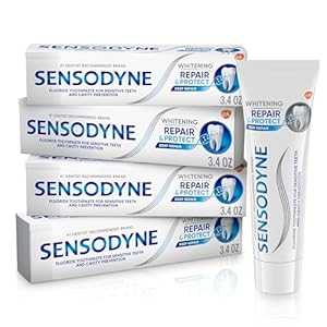Sensodyne Repair and Protect Whitening 3.4oz (4 pack)