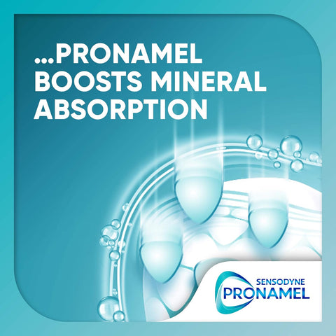 Sensodyne Pronamel Mineral Boost Enamel Toothpaste for Sensitive Teeth, Peppermint - 4 Oz - 3 Pack