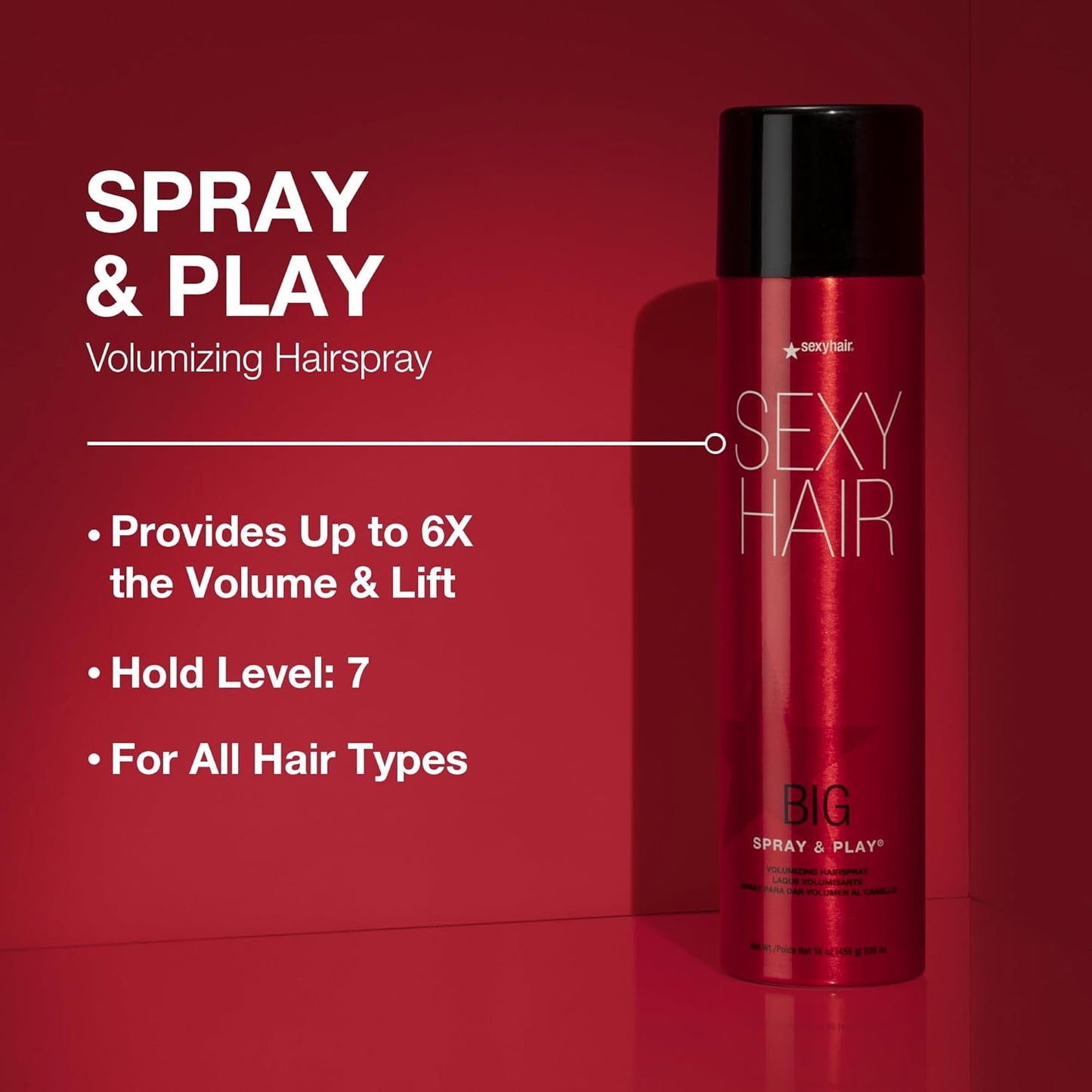 Big Sexy Hair Spray & Play Volumizing Hairspray 10 oz
