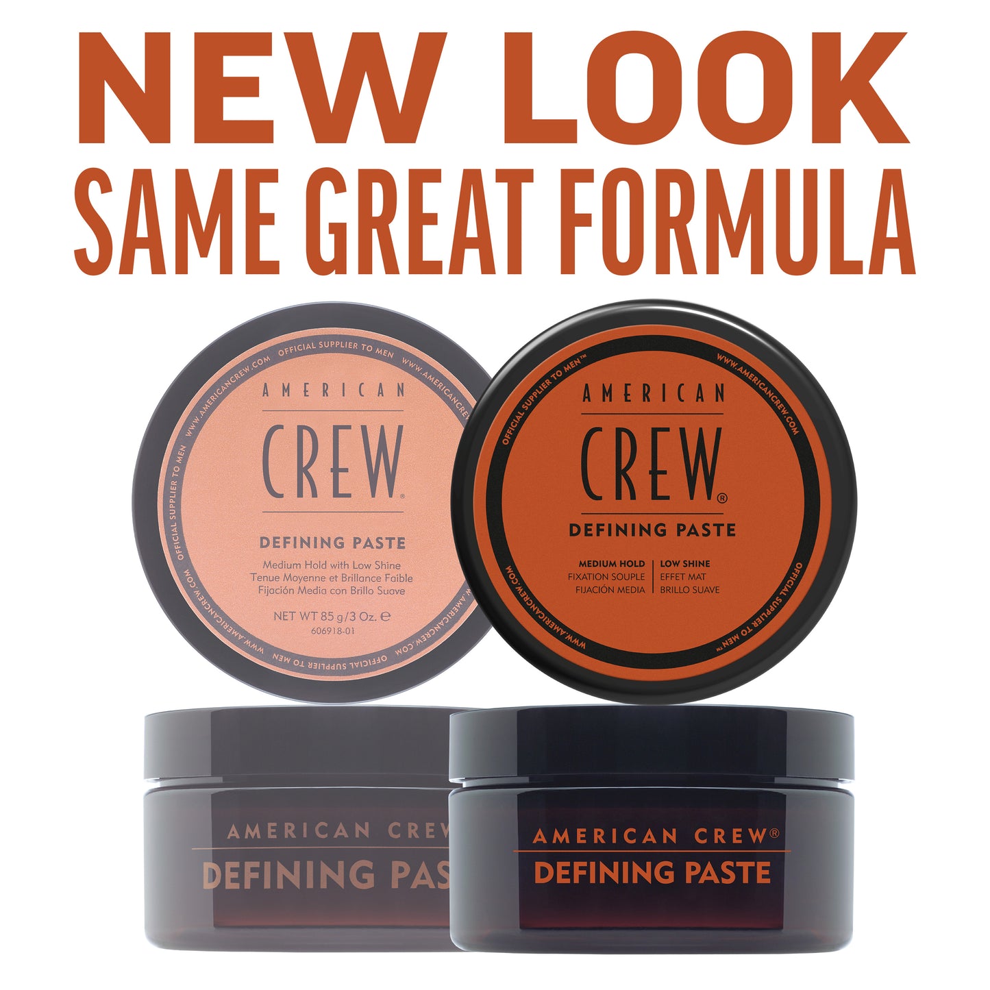 American Crew Defining Paste 3 Oz, For Added Texture Or Increased Definition