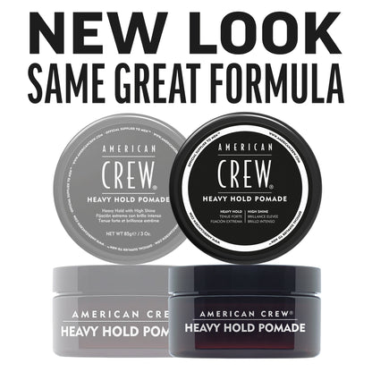 American Crew Heavy Hold Pomade 3 Oz, Heavy Hold With High Shine