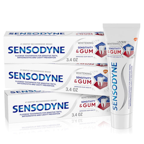 Sensodyne Sensitivity and Gum Whitening (3 pack)