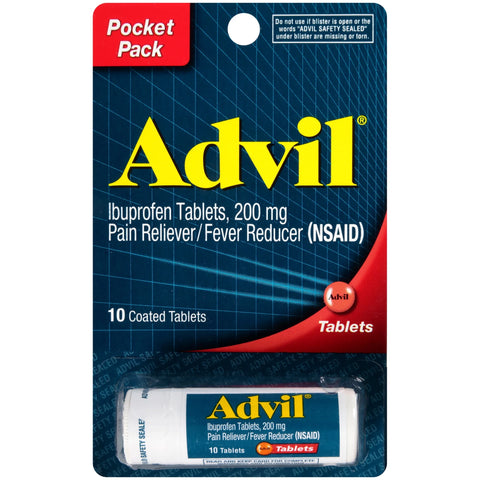 ADVIL TABLET VIAL 10CT