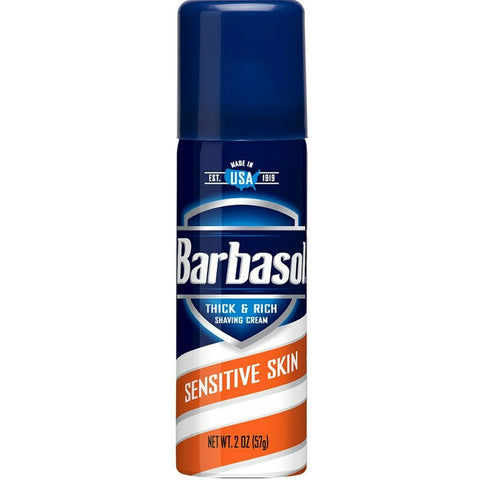 BARBASOL SENS SHAVE 2 OZ