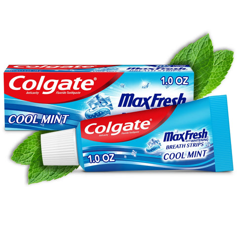 COLGATE COOL MINT WHITE MAXFRESH 1 OZ