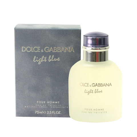 D&G LIGHT BLUE M EDT/S 2.5 OZ