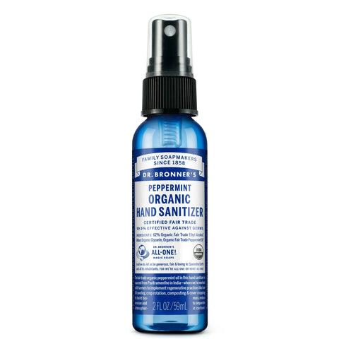 DR BRONNER PPMNT HAND SANTIZER