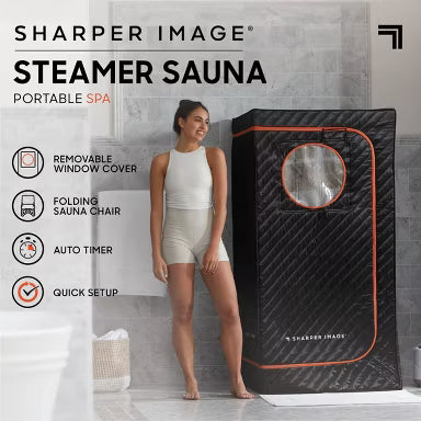 Sharper Image STEAM At Home Recovery Sauna Room