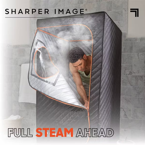 Sharper Image STEAM At Home Recovery Sauna Room