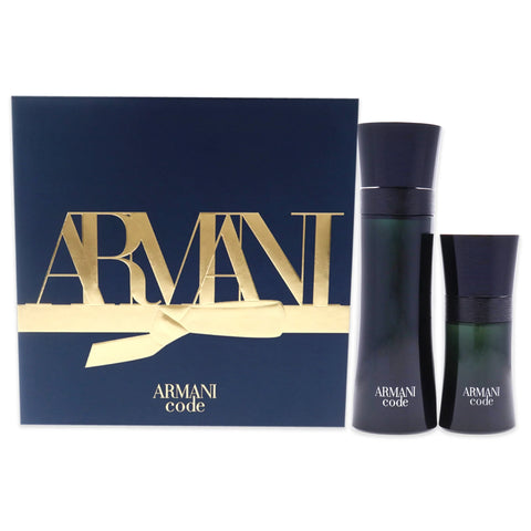 ARMANI CODE M EDT SET  2P 4.2 OZ