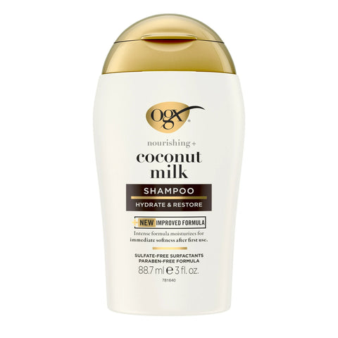 OGX COCONUT MILK SHAMPOO 3 OZ