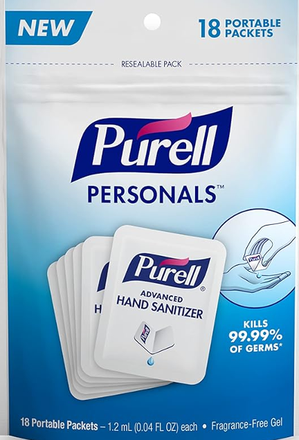 PURELL PERSONALS 18 CT