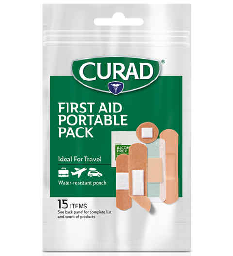 CURAD PORTABLE FIRST AID KIT