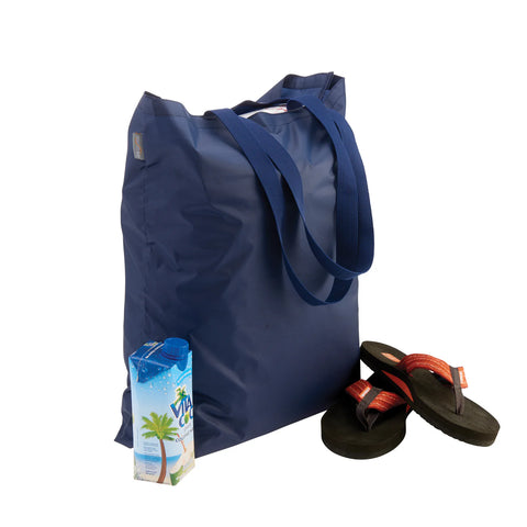 ST FOLDABLE SHOPPING BAG BLUE