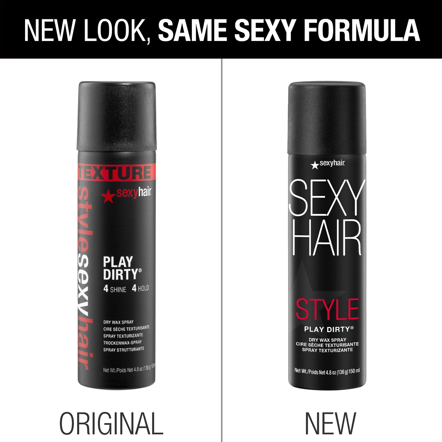 Style Sexy Hair Play Dirty Dry Wax Spray 4.8 oz