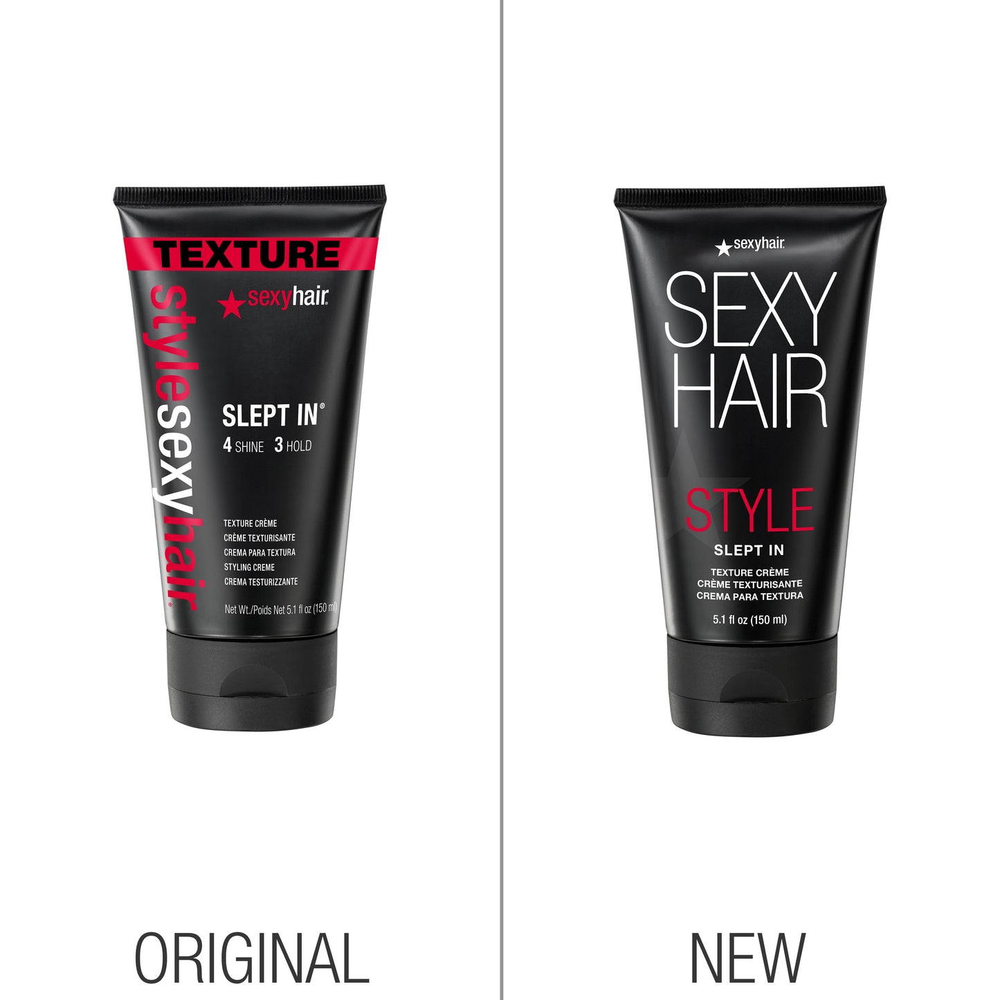 Style Sexy Hair Slept In Texture Creme 5.1 oz (4 Shine + 3 Hold)