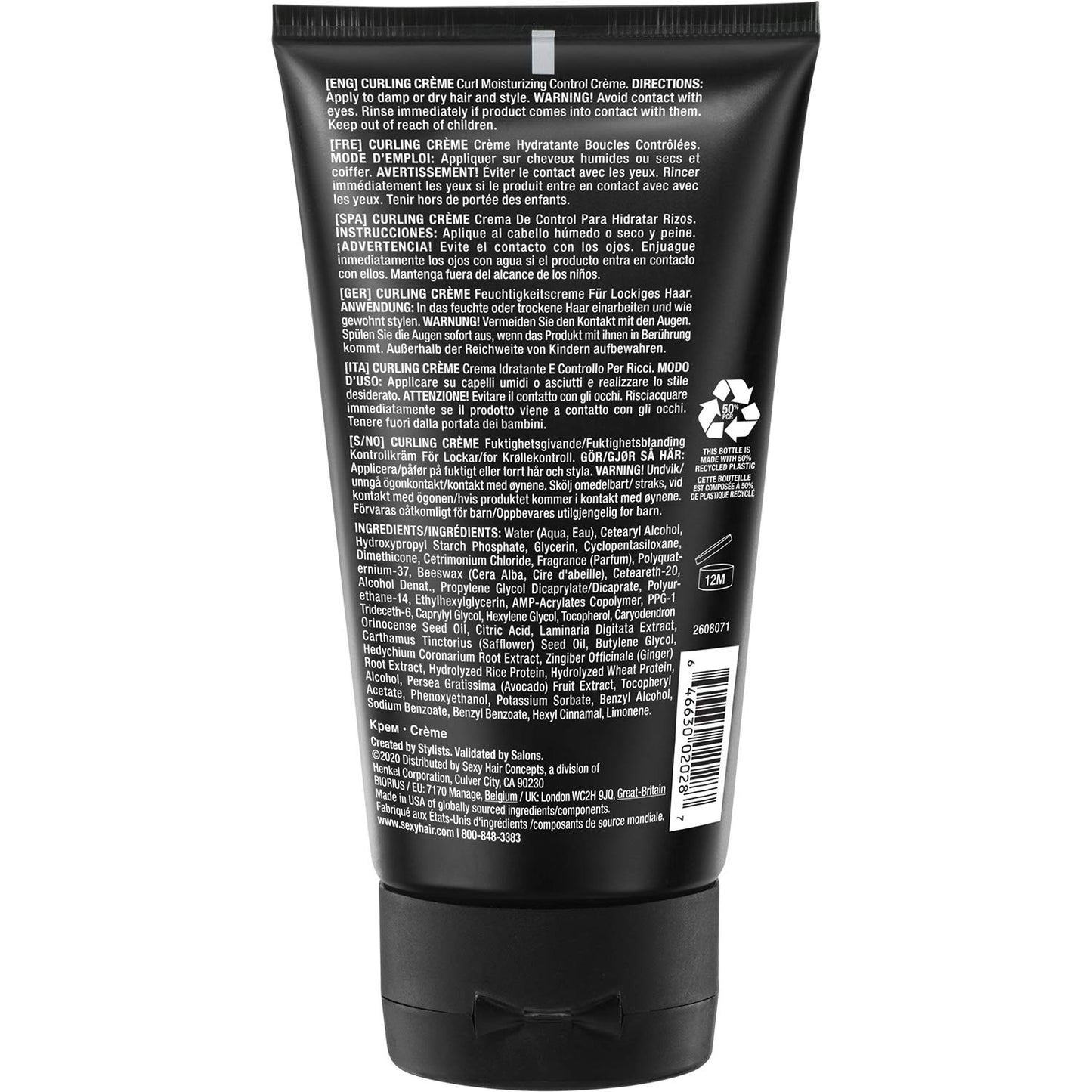 Sexy Hair Style Curling Creme 5.1 oz