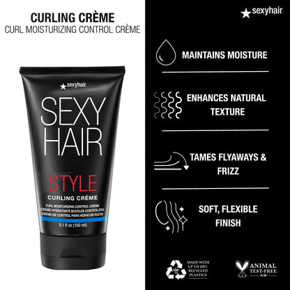 Sexy Hair Style Curling Creme 5.1 oz