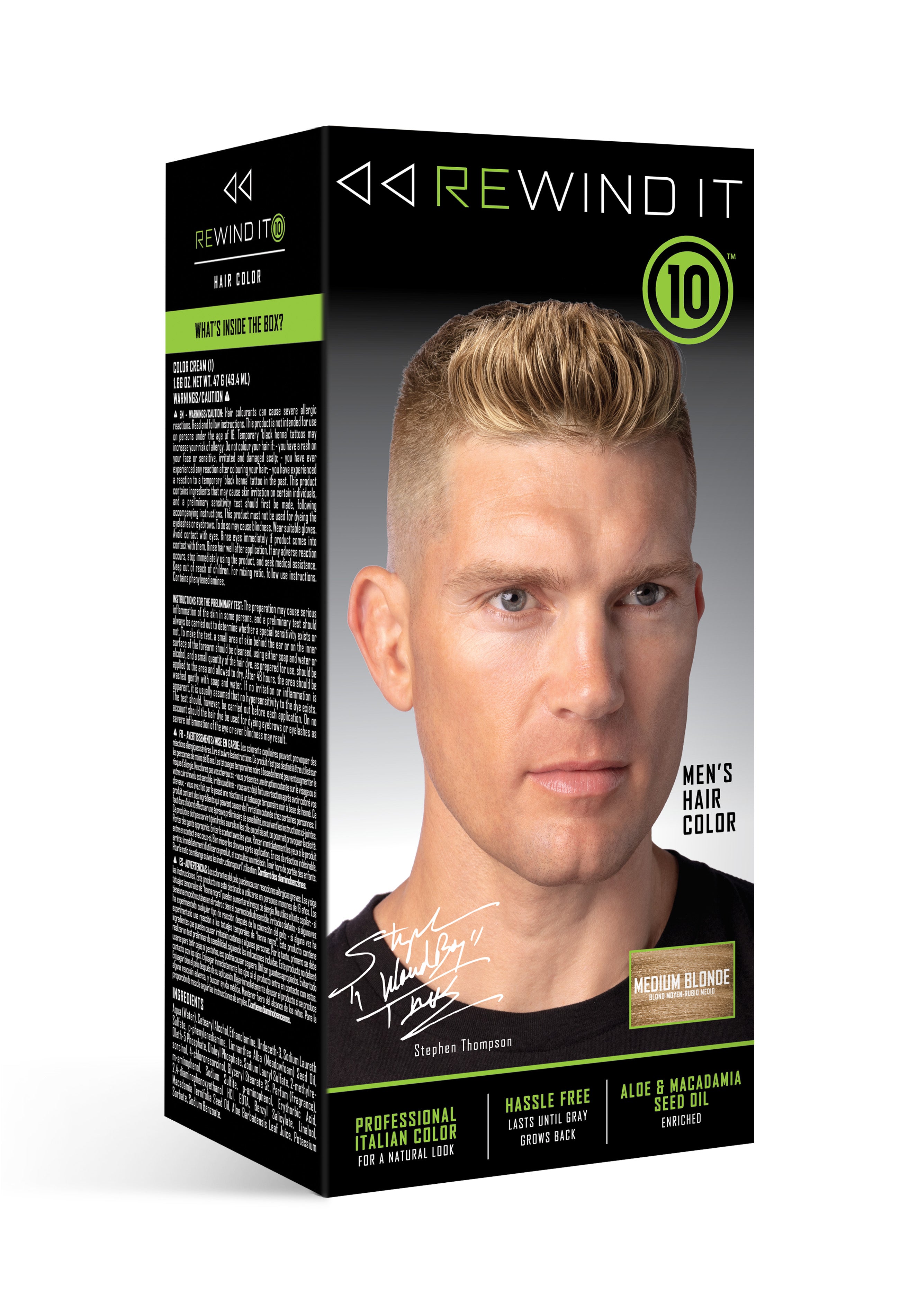 Just For Men Touch of Gray Haircolor, Gray Men's Hair Color - T-35 Medium  Brown - Walmart.com