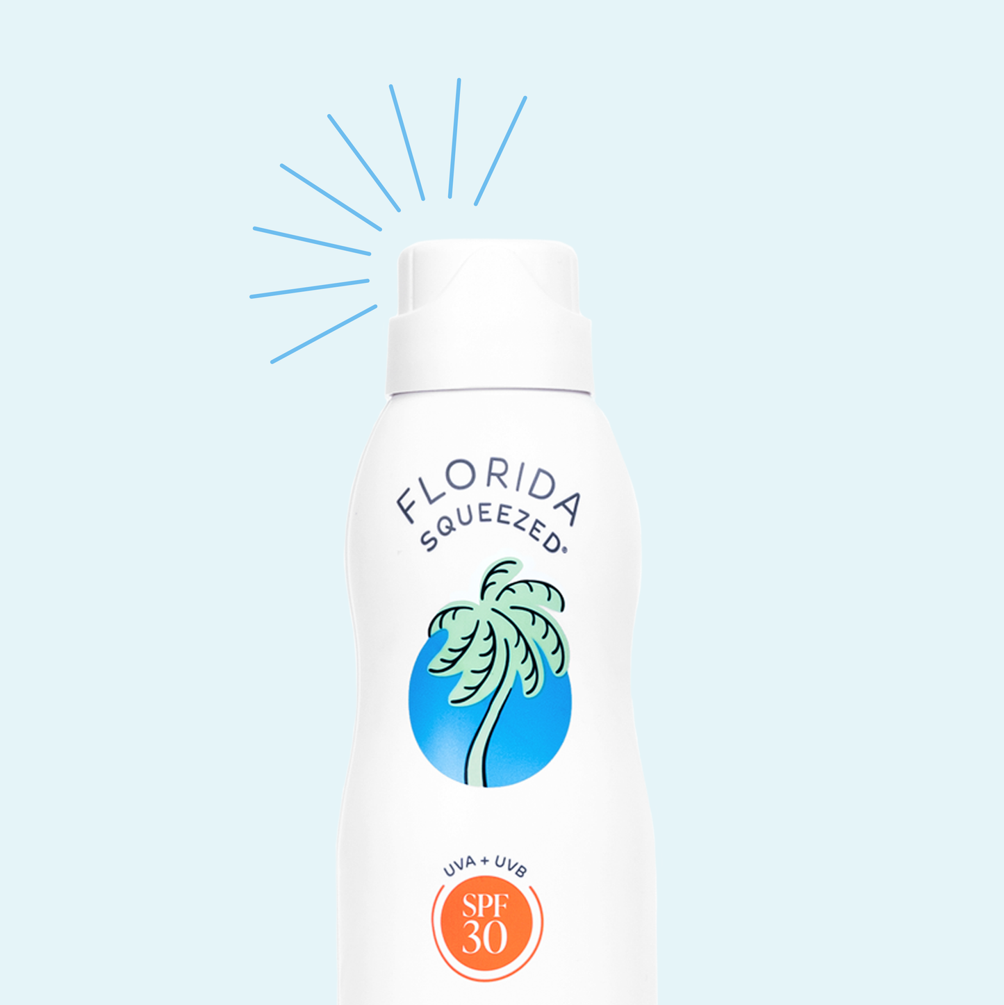 Florida Squeezed SPF 30 Sunscreen Non-Aerosol Spray 6 oz