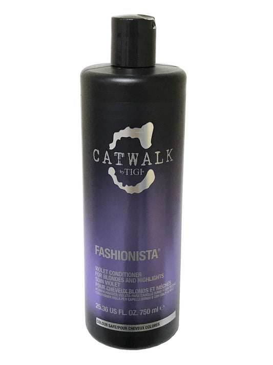 Tigi Catwalk Fashionista Violet Conditioner 25.36 Oz, For Blondes And Highlights